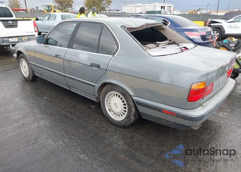 1991 BMW 525 I Automatic z USA, uszkodzony, nr VIN WBAHD6319MBJ57788